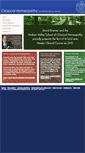 Mobile Screenshot of classicalhomeopathy.com